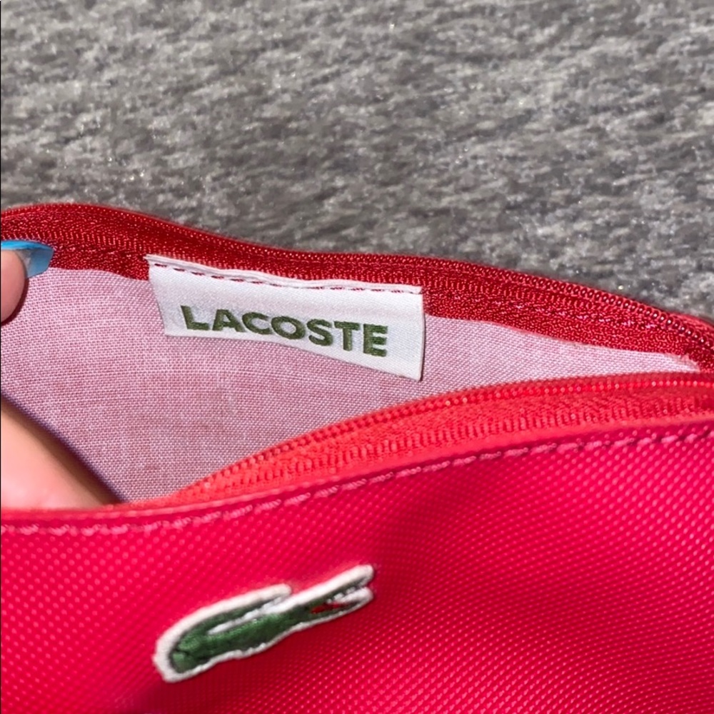 lacoste pouch - Picture 3 of 4
